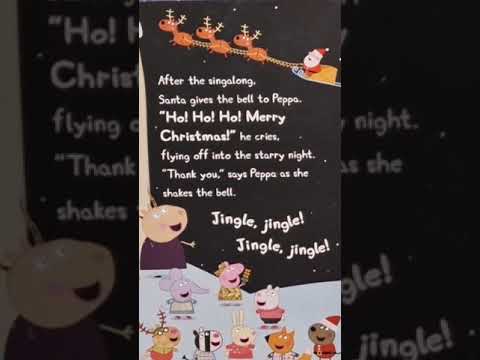 Peppa's Jingle Bells 4 #books #reading #duggee #benandholly #bluey #cbbc #peppa #pawpatrol