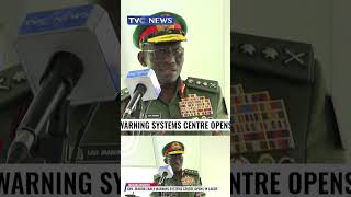 Gen. Irabor Speaks on Warning Systems Centre Opens in Lagos State