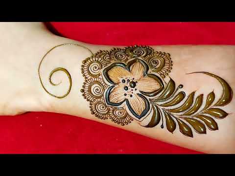 Arabic mehndi designs simple |new year mehndi |easy