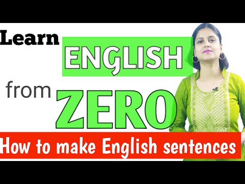 How to make English sentences| How to speak fluent English| Important grammar rules