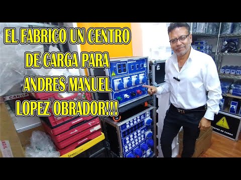 FABRICO UN CENTRO DE CARGA PAR AEL PRESIDENTE DE MEXICO!!!