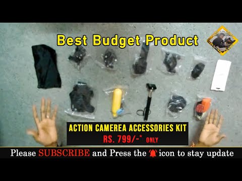 #Vlog3 | Action Camera Accessories Unboxing |  #Telugu_Vlogging_Series