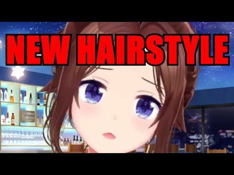 Sora's New Hairstyle Reveals Her Forehead For The First Time!!!【Hololive】