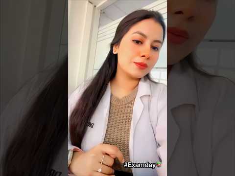 EXAMDAY 📚📖🩺🥼 #minivlog #medicalstudent❤️💉💊 #universitylife