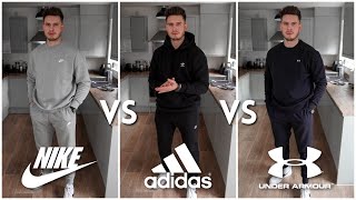 NIKE vs ADIDAS vs UNDER ARMOUR | Men's Tracksuit Challenge | Which Brand Is BEST?