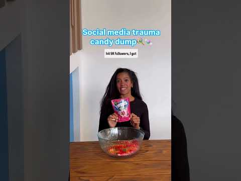 Candy Salad Trauma Dump—Social Media Edition #shorts