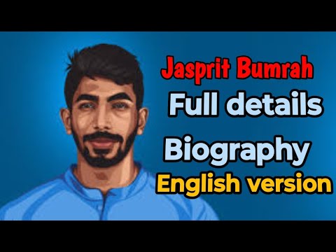 Jasprit Bumrah  From Humble Beginnings  जसप्रीत बुमराह बायोग्राफी इन इंग्लिश