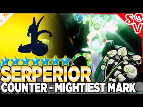 COUNTER Serperior Herba Mystica Raid - Pokemon Scarlet and Violet