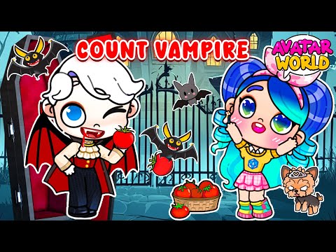 Vampire Count’s MAGICAL Transformation into a 4-Year-Old! 🧛‍♂️👶 | Avatar World 💕🏰 | PAZU