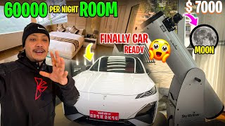 Per night 60 thousand Room Tour 🔥|| Car Stunning New Look 🚗|| Epic Night Sky Telescope 🌌  ||MRB Vlog