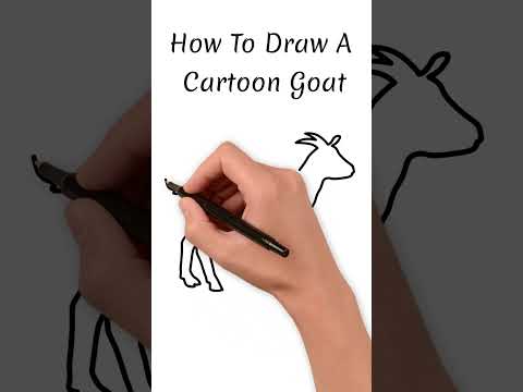 How to Draw A Goat #KidsTube