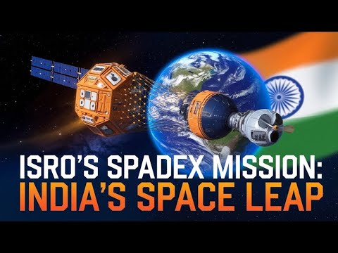 India's Historic Space Docking Mission: SpaDeX || #isro #india #indiainspace #spacedocking #spadex