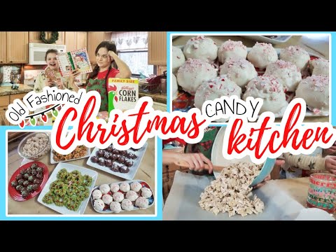 6🎄Homemade Old Fashioned Christmas Candies⭐Vintage Cornflake Candy, Martha Washington Candy, & MORE!