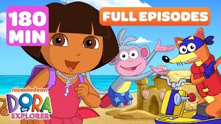 Dora the Explorer FULL SUMMER EPISODES Marathon! ➡️ | 3 Hours! | Dora & Friends