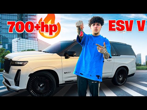 Cadillac Escalade ESV V POV 700hp SUPER TRUCK!! (1 of 3000) *CRASHED*