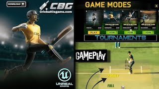 CBG Cricket Game (Gameplay video) Cricketbattleground