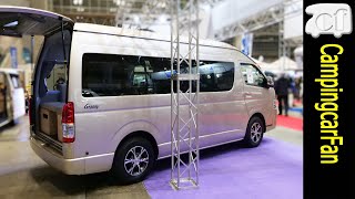 [Granny : Camper Kagoshima] Japanese Camper Van Based on Toyota Hiace