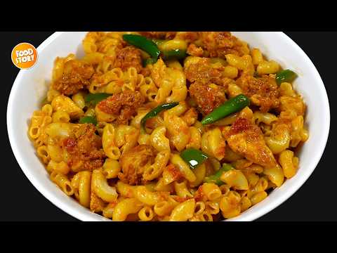 Most Delicious Chicken Tikka Macaroni Recipe, Pasta Recipe by Samina Food Story