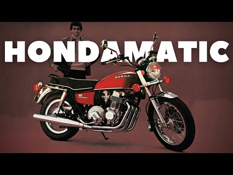 The time Honda made an Automatic Motorcycle in 1976