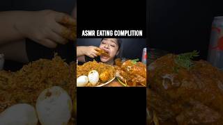 spicy Chicken ASMR eating complition ‼️🔥#asmr #mubangeating #eatingshow #mukbang