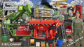 FINISHING PLANTING PEAS & ROLLING FIELDS WITH FNEDTS | ZIELONKA | Farming Simulator 25 | Episode 27