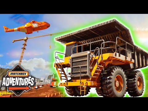 🚧Construction Site Crane Rescue Mission! 🚧🏗️