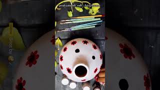 Easy Matki Painting Ideas|| Esay pot painting#shorts#potpainting  #viralvideo#ytshorts #viral #short