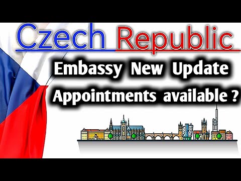 Czech republic embassy appointment | Czech republic work permit | Czech republic embassy update