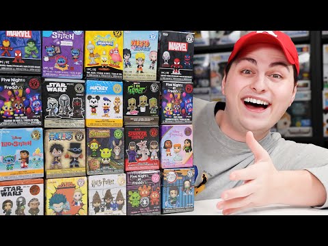 Opening 20+ Funko Mystery Minis! (SpongeBob, FNaF, Shrek, and MORE)