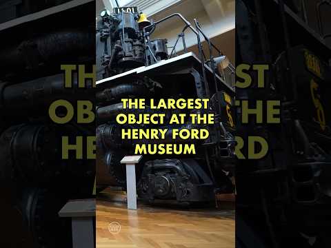 The Largest Object at the Henry Ford Museum 🚂 1941 Allegheny Steam Locomotive