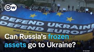 EU countries discuss whether they can hand over frozen Russian assets to Ukraine | DW News