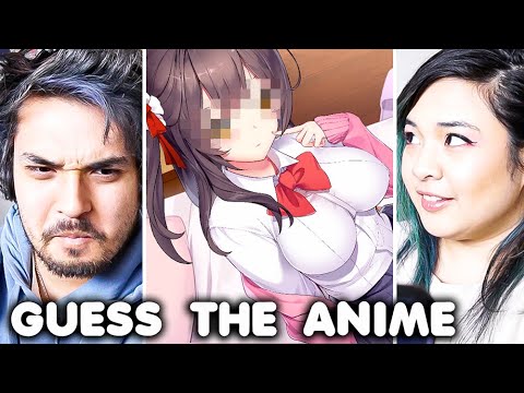 He tries to guess anime by their uniforms