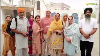 The 555th birth anniversary celebrations of Baba Guru Nanak began at Nankana Sahib.