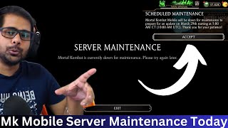 Mk Mobile Server Maintenance Today 16-12-2024 | ZiaWraP