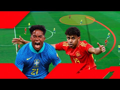 SPAIN 3-3 BRAZIL | TACTICAL ANALYSIS: ENDRICK, LAMINE YAMAL...