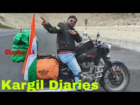 Kolkata to Ladakh Bike Trip 2024 || Chapter - 14 || Kargil War Memorial ||