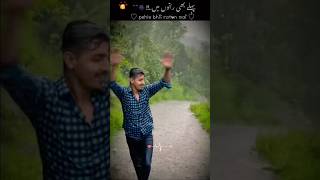 Thunderstorms🌩️ in mountain🏔️ #mountainvillagelife #villagevlogs #village #mountainvillage #shorts