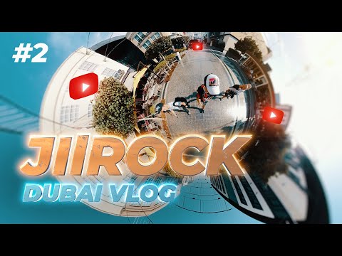 Jilrock Dubai Vlog #02. Жаркие съемки / Прогулялись по топовым местам Дубая / Макс оседлал ламбу