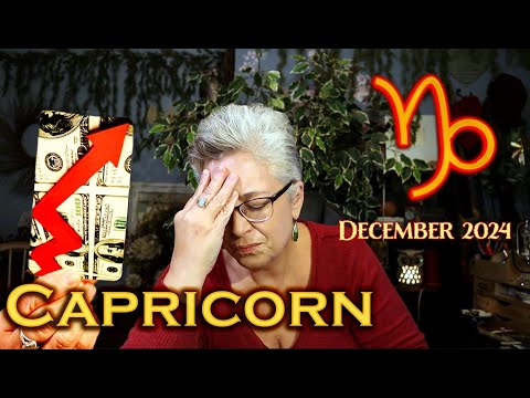 Capricorn ~ It's Dissolving ~ December 2024