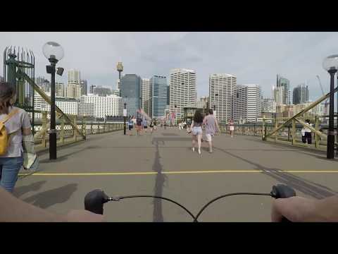 Cycling ANZAC, Pyrmont & Sydney Harbour Bridges