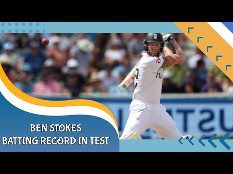 Ben Stokes batting record in test career || #benstokes #india #engvsaus #test #aus #england #stokes