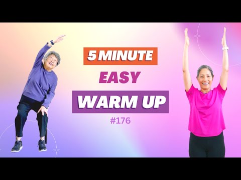 Easy 5 Minute Warm Up Exercises for Seniors & Beginners