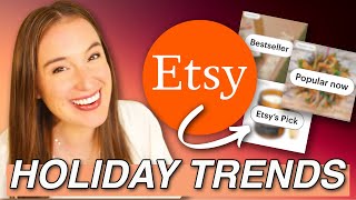 These 10 Etsy Trends are exploding NOW 📈 (Etsy 2025 Fall + Holiday Trends)