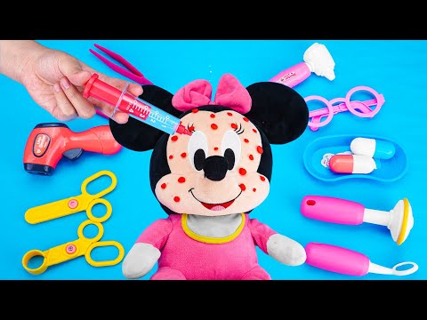 Satisfying with Unboxing Minnie Mouse Doctor Playset Toys, Ambulance Collection | Review Toys ASMR