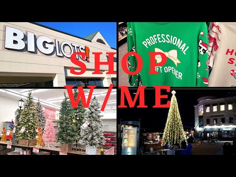 CHRISTMAS SHOP W/ME | GIFT IDEAS | CHRISTMAS LIGHTS #shopwithme