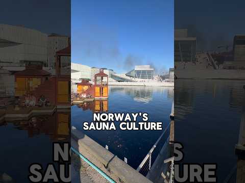 Rent a Floating Sauna in Oslo, Norway… then take a dip next in 42-degree water #Oslo #Norway