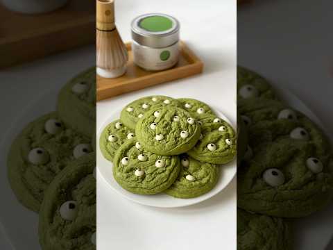 Matcha Monster Cookies | freakishly good cookie recipe!