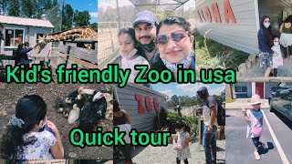 Part-1/kids friendly Zoo in North carolina/Aloha Safari zoo/Usa living Indian family/weekend vlog/