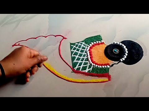 makar sankranti rangoli🌟unique rangoli designs for sankranti🌟makar sankranti special haldi kumkum ra