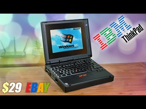 Fixing Up An IBM Thinkpad 380ED From 1997!